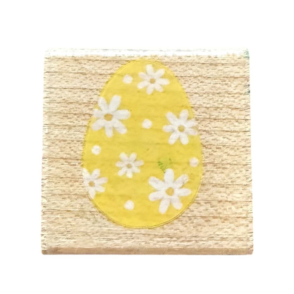Hero Arts Easter Egg With Flowers Crafting Card Making Mounted Rubber Stamp